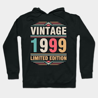 Vintage 1999 Ltd Edition Happy Birthday 23 Years Old Me You Hoodie